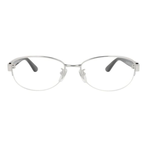 Gucci Womens Round/Oval Silver Black Transparent Fashion Designer Eyewear - Picture 2 of 4